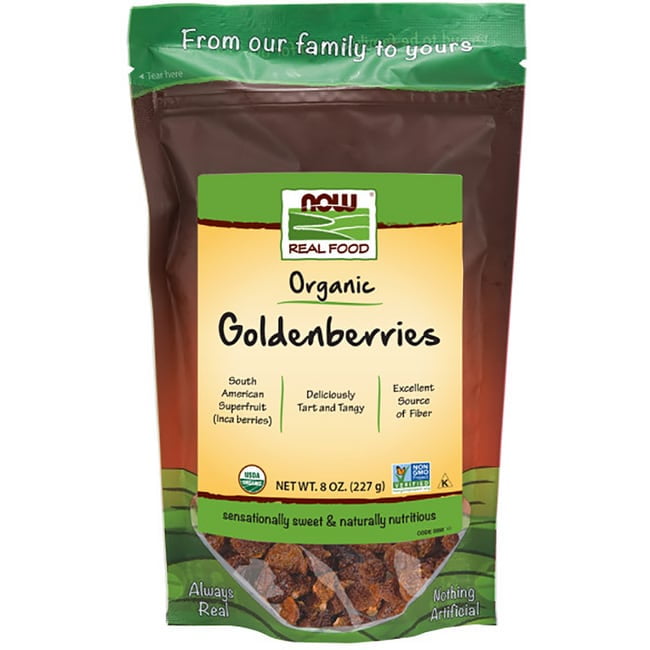 NOW Foods - NOW Real Food Organic Goldenberries - 8 oz