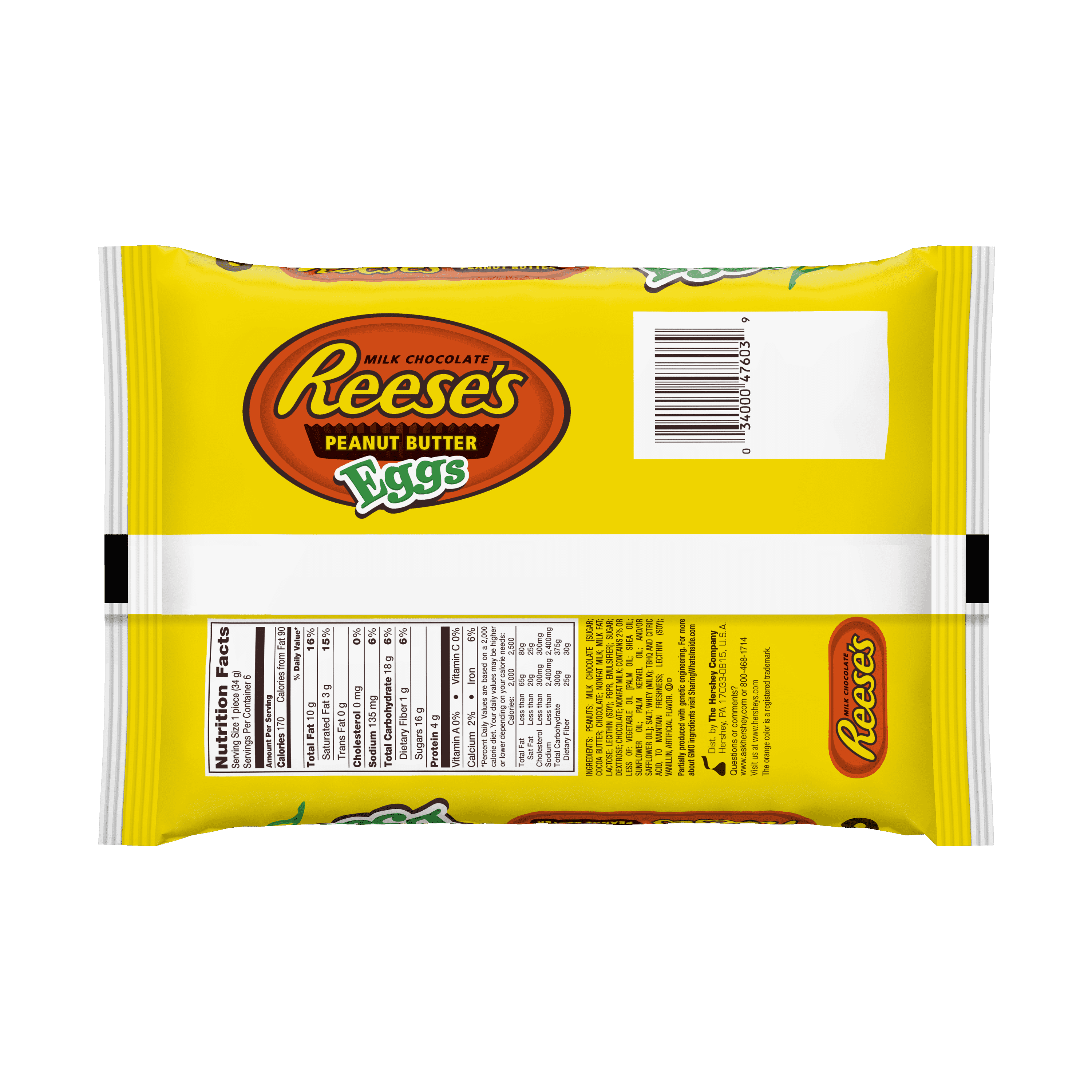 Reeses Snack Size Egg Nutrition Facts - NutritionWalls