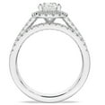 thumbnail image 3 of Edge Jewel 2.03 Ct Round Cut Diamond Rings - 14K White Gold Plated Rings For Her- Simple Gorgeous Anniversary Gifts for Women's - Silver Beautiful Special Occasion Promise Rings for Her, 3 of 7
