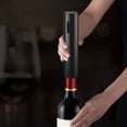 thumbnail image 2 of Rechargeable Battery Cordless Electric Wine Opener, One Touch Automatic Red Wine Cork Remover & Foil Cutter, 2 of 9