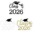 thumbnail image 2 of Class of 2026 Decal Sign for Balloon Arch Graduation Decor for Grad Congrats Grad Class of 2026 Event Planner Vinyl Decal Sticker Pack,Fun Stickers; Youth Stickers; Decorative Stickers; Diy Sticker S, 2 of 8