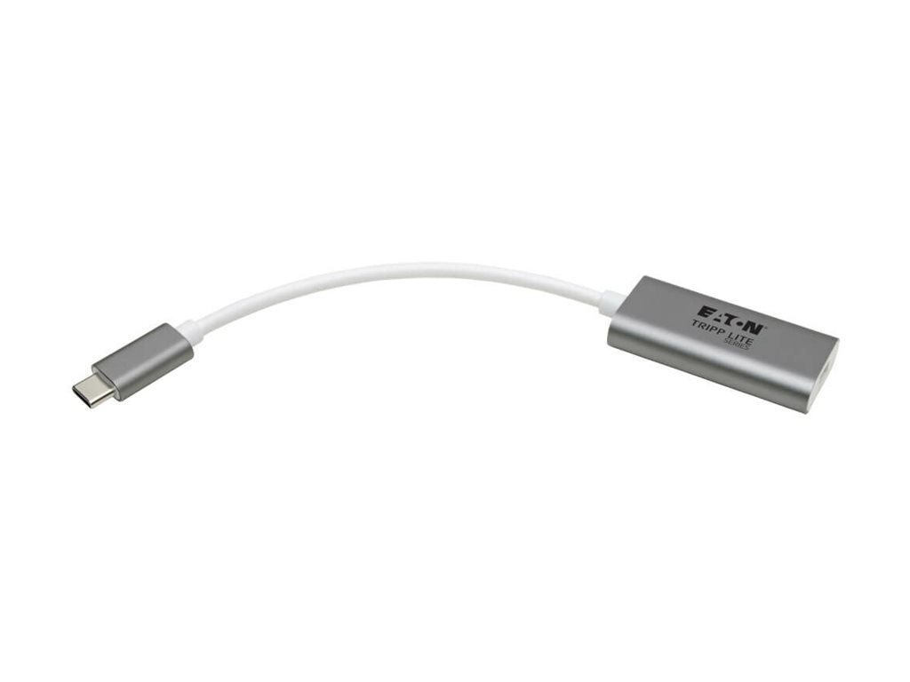 Tripp Lite USB C to Mini DisplayPort Adapter Converter Aluminum 4K 3.1 M/F