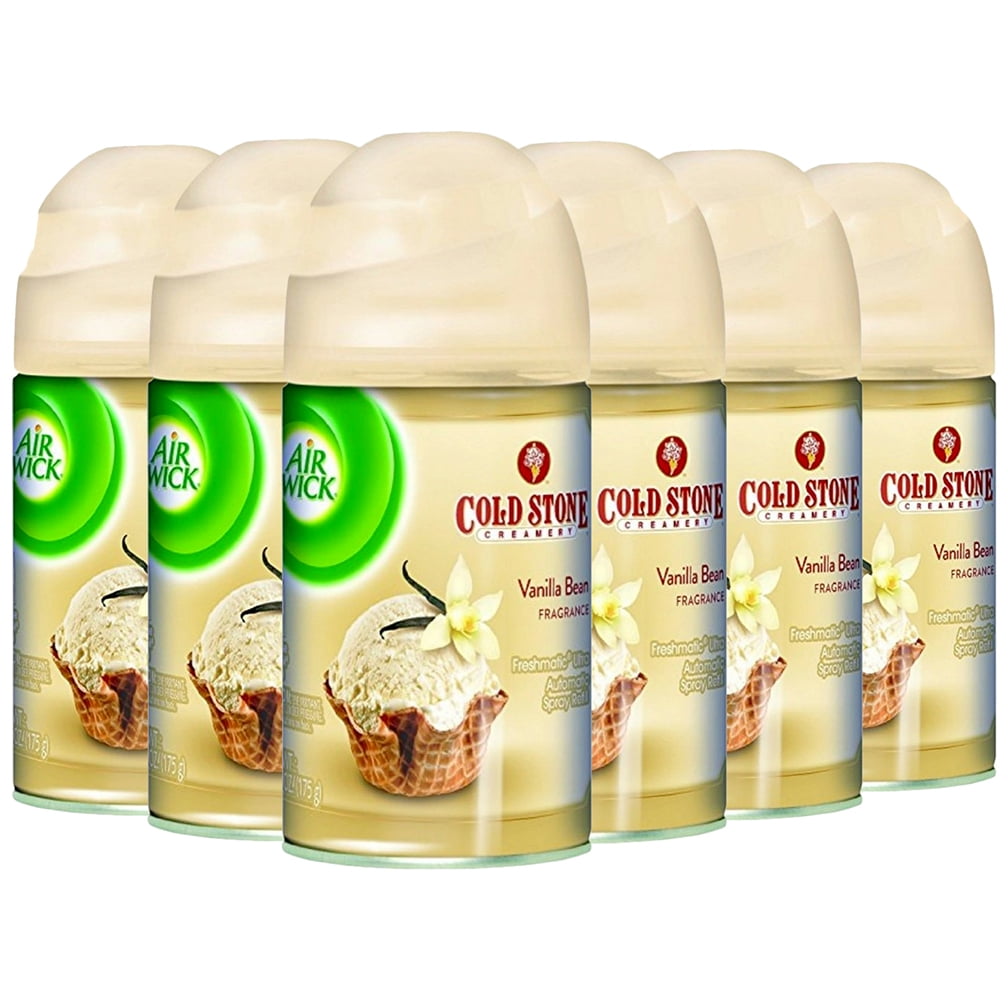 Air Wick Freshmatic Automatic Spray Air Freshener, Vanilla Bean Scent, 1 Refill, 6.17 oz (Pack