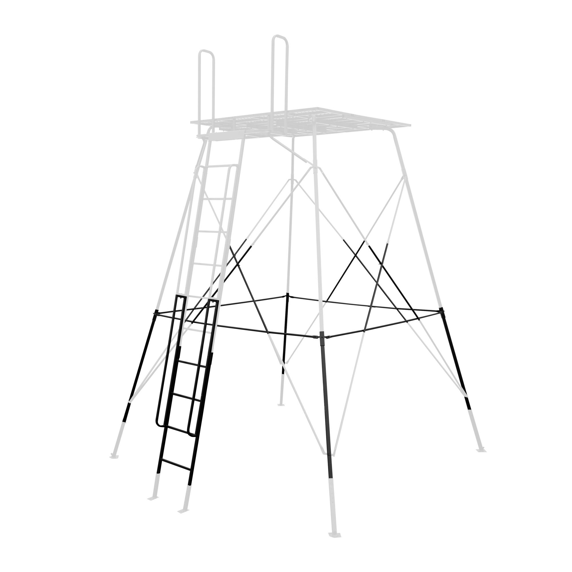 CAGE® 2.0 Permanent Hub Blinds 4 Tower Extension Kit Use With CRD30T Permanent Hub Blind Tower