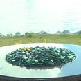 thumbnail image 4 of Blue Ridge Brand 1" Reflective Fire Glass Cubes - Professional Grade Fire Pit Glass Squares - Green - 20 Pound, 4 of 6
