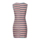 thumbnail image 5 of Mini vestido sin mangas con estampado informal de verano para mujer a la moda Fridja  hj357, 5 of 8
