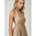 thumbnail image 3 of V-Neck A-Line Maxi Dress, 3 of 9