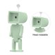 thumbnail image 2 of Lámpara de noche LED Regulable Spaceman Book Light Regalos para niños (cuadrado verde), 2 of 5