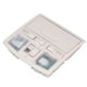 thumbnail image 3 of Consola de interruptores de techo corredizo superior, compartimento para gafas de luz descendente, repuesto BBM669970B75 para Mazda CX9, 3 of 15
