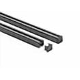 thumbnail image 3 of Surco S60 Safari Crossbars with End Caps; 60" Long; Black Powdercoat Finish; Set of Two, 3 of 3