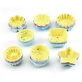 thumbnail image 3 of Racing Butterfly 5pcs/Set Silicone Cake Mold Muffin Cupcake Baking Molds DIY Cake Decorating Tool, 3 of 8