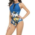 thumbnail image 3 of Coduop Women's Beach One Piece Swimsuit Bikini Tummy Control Swimwear Bathing Suits, 3 of 7