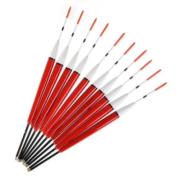 Osdhezcn 10Pcs Long Tail Fishing Bobber Buoy Tackle Fishing Float Fishing Accessory