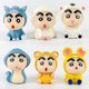 thumbnail image 3 of Máquina Gashapon Crayon Shin-chan figuras de la serie dibujos animados japoneses periféricos ropa de moda ingredientes Shin-chan modelo de muñeca adornos, 3 of 5