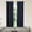 Navy, variant on Blackout Curtains 42 x 64 inches Long Grey Curtains Set of 2 Panels Thermal Insulated Room Darkening Curtains for Bedroom