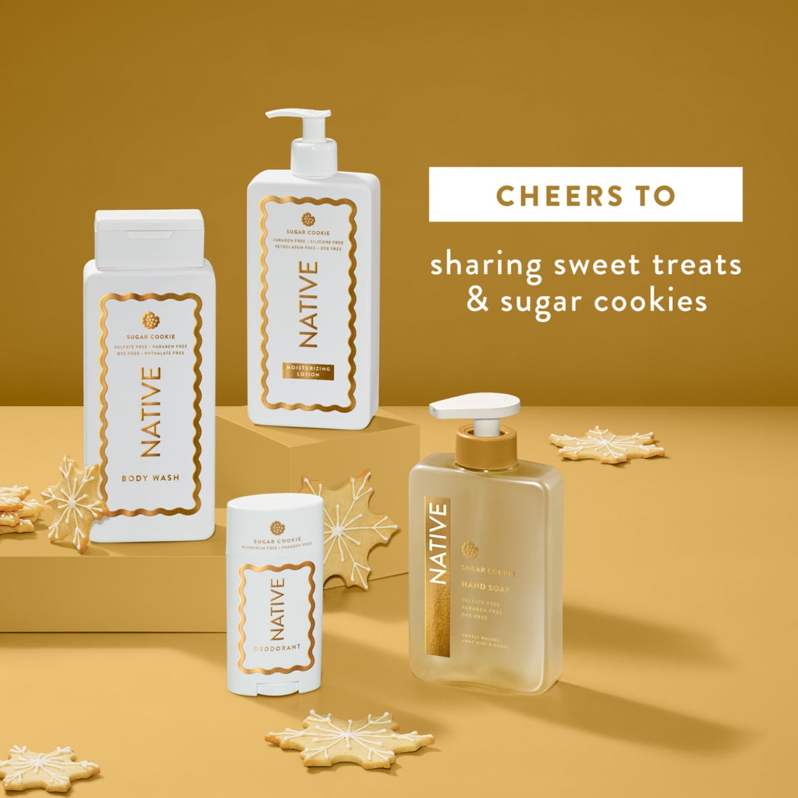 Native Limited Edition Sugar Cookie Body Wash 18 oz