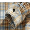 thumbnail image 5 of Aloohaidyvio George Mens Flannel Shirts Cotton Long Sleeve Casual Regular Fit Button Down Plaid Shirts, 5 of 5