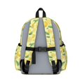 thumbnail image 3 of Lemon and Slice Yellow Pattern Backpack for School, Cute School Bag with Adjustable Shoulder Straps and Padded Back, 13.4"x11"x4.7", 3 of 5