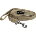 thumbnail image 3 of Dog Leash 4.5ft Long Organic Cotton Web for Training, Beige 4 Sizes (Small: 5/8" Wide), 3 of 3