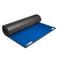 thumbnail image 3 of FlooringInc Roll Out Wrestling and Tumbling Mats, 3'x6'x1-5/8", Royal Blue, Two Mats, 3 of 8