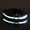 black, variant on Nylon LED Night Safety Flashing Glow In The Dark Dog Leash Dogs Luminous Fluorescent Pet Dog Collar
