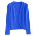 thumbnail image 4 of ZHOGXU Versatile Short Cardigan For Women Summer Outfit Lightweight Knit Top Outdoor, 4 of 4