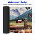 thumbnail image 4 of nygtbtfer Peaceful Farm Mouse Pad Country Anti Slip Gaming Mouse Pad for Laptops Office Computer Mouse Pads 31.5x11.8 in, 4 of 6