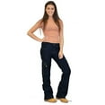 thumbnail image 5 of vigerkar Women's High Waist Baggy Cargo Jeans Pockets Y2K Streetwear Wide Leg Denim Pants Blue, 3XL, 5 of 8