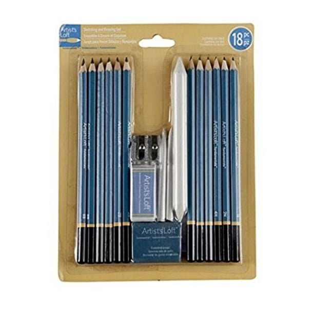 Artist's Loft Fundamentals Sketching & Drawing Set - Walmart.com