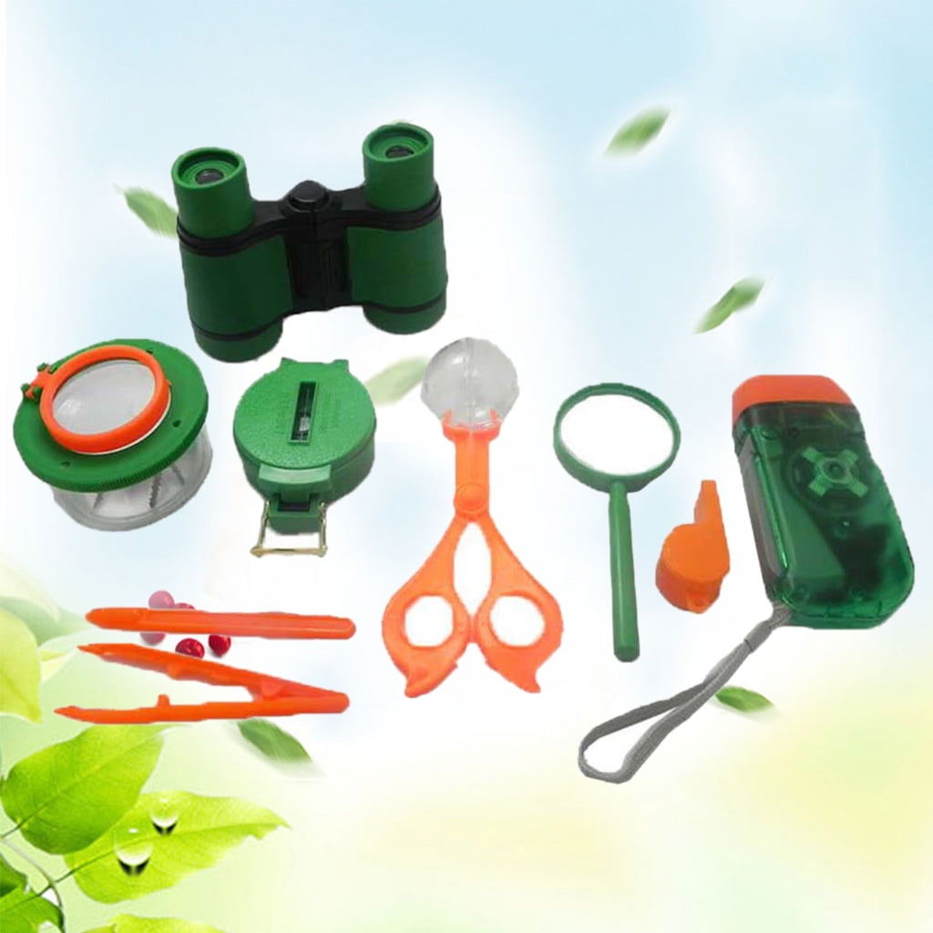 10Pcs Outdoor Explorer Set Children Bug Catcher Tools Kids Science  Educational Toys for Boys Girls Catching Insects Bugs 