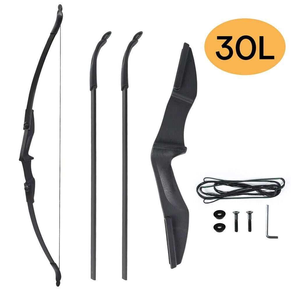 Cocobaby 57" Takedown Archery Recurve Bow Right Left Hand Hunting Beginner Practice 40Lbs