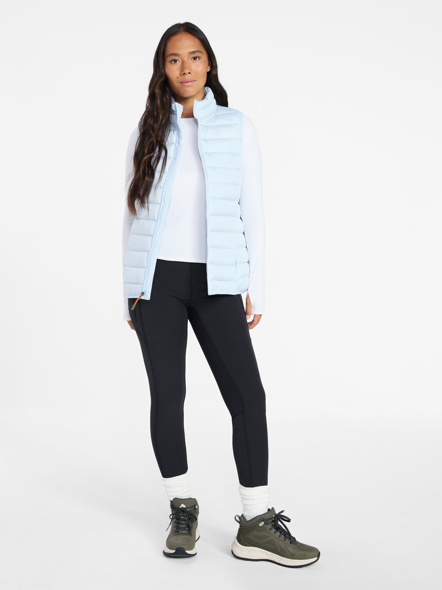 Ozark Trail Women's and Women's Plus Size Core Puffer Vest, Sizes XS-2X