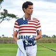 thumbnail image 3 of Fotbe Thank You Veterans Camiseta Polo de Golf para Hombre con Estampado – Camisa Deportiva Transpirable con Cuello Abotonado-4X-Large, 3 of 6