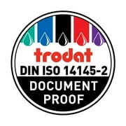 Trodat Professional 4.0 5030 Self-Inking Office Date Stamp, Black Ink - Impression Size 1-5/8” x 3/8”
