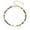 I, variant on Colorful Ankle Bracelets For Women Cute Beaded Initial Ankle Bracelet Anklets Simple Charm Anklets Jewelry For Women Birthday Ideas