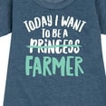 thumbnail image 3 of Instant Message - Today I Want To Be A Farmer - Toddler & Youth Girls Fleece Dress, 3 of 6