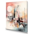 thumbnail image 2 of Designart "Explorations In Serenity III" Modern Geometric Wall Art Living Room, 2 of 5