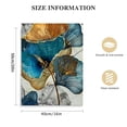thumbnail image 2 of Nawypu  Modern Picture Living Room Decoration Blue Green Yellow Gold Plant Leaf Abstract Nordic Canvas Print Wall Art Painting, 2 of 5