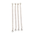 thumbnail image 1 of Stainless Steel Jewelry Extender Chains – 18 Piece Suitable for Necklaces Bracelets and Anklets; Lengths: 1" 2" 3" 4" 5" 6", 1 of 7