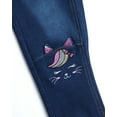 thumbnail image 5 of dELiA*s Girls’ Super Stretch Denim Jegging Jeans with Critter Embroidery (2 Pack), 5 of 6