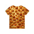 thumbnail image 7 of HAJWOH Halloween Shirts for Toddler Kids Girls 3/4 Sleeve Funny Graphic T-Shirt Casual Crewneck Tunic Tops Halloween Clothing, 7 of 7