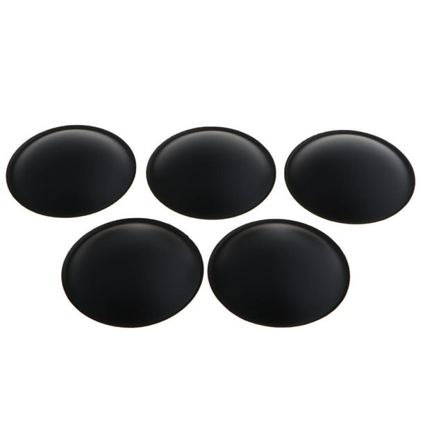 5 piezas sin absorción de agua Domo Papel Resistencia a la humedad Cubierta de de graves Negro 64 x 12 mm