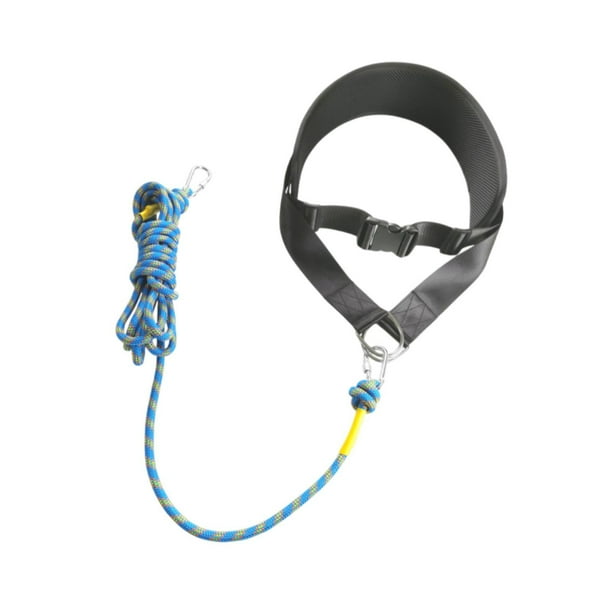 Cinturón para tirar de equipos de ejercicio ajustables, cinturón de resistencia al ejercicio, cinturón de cintura de entrenamiento de trineo para
