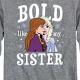 thumbnail image 3 of Frozen 2 - Bold Like My Sister - Toddler And Youth Long Sleeve Graphic T-Shirt, 3 of 5