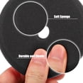 thumbnail image 3 of 2uds Almohadillas de Esponja Pulido Unique Bargains para Coche Ruedas Negro 170 mm, 3 of 6