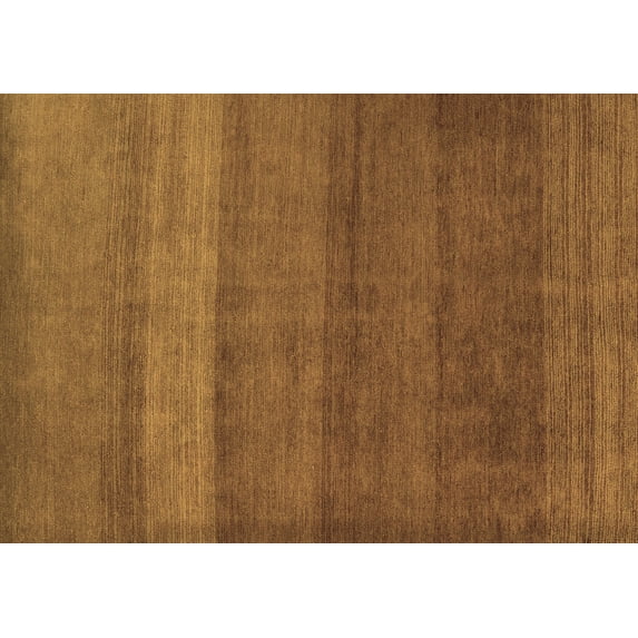 Ahgly Company Indoor Rectangle Abstract Brown Modern Area Rugs, 7' x 10'