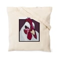 thumbnail image 2 of CafePress - White Chicken Tote Bag - Unisex Canvas Tote Bag, Beige, 1-Piece, 2 of 7