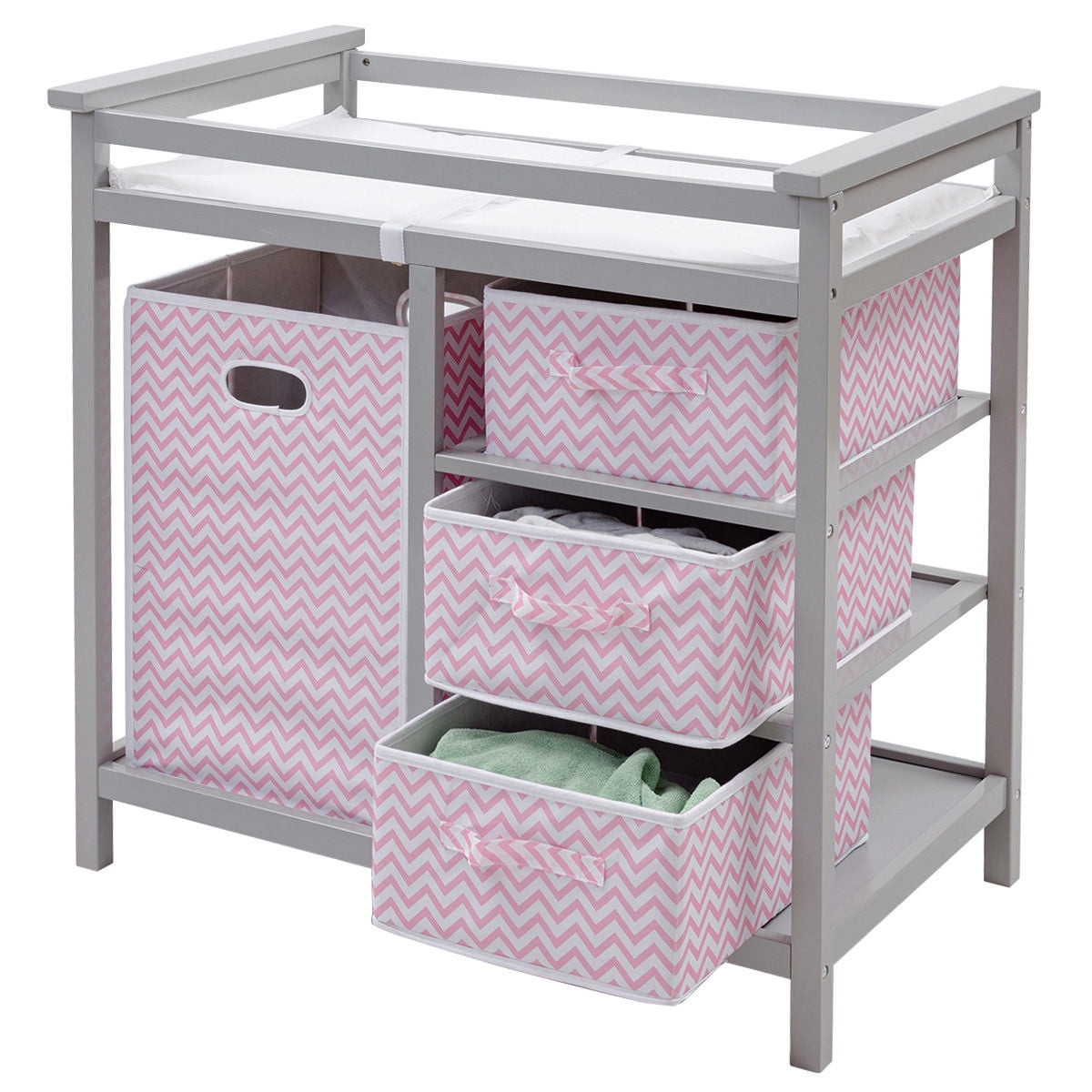 rosanna changing table with hamper