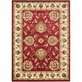 thumbnail image 5 of SAFAVIEH Lyndhurst Manuel Traditional Border Area Rug, Red/Ivory, 5'3" x 7'6", 5 of 6