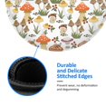thumbnail image 5 of Disketp Mushrooms Small Mouse Pad 7.9x7.9 Inches,Washable Round Mousepad For Office Laptop Computer,Non-Slip Rubber Base Mouse Pads For Wireless Mouse, 5 of 8